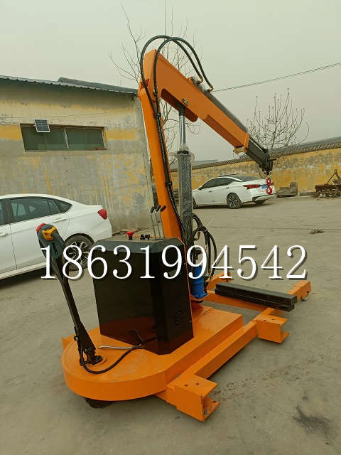 湖内区自卸车厢随车吊 自制轮式四不像起重机 四驱平板吊 5吨 贵盛